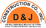 D & J Construction logo